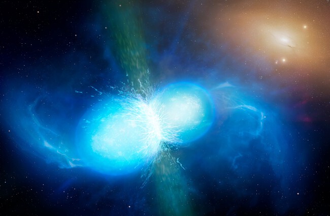 Colision De Estrellas De Neutrones