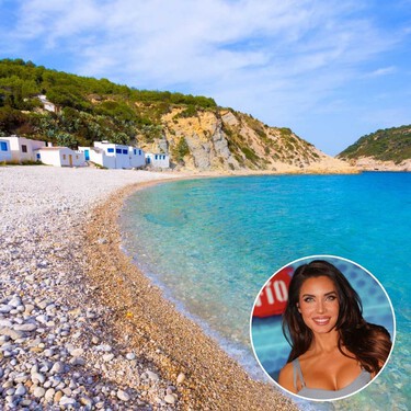 Ni Ibiza ni Marbella: el refugio de Pilar Rubio en un pueblo tranquilo de calas recoletas pegado al Mediterráneo tradicional 