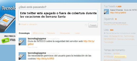 El community manager no puede irse de vacaciones