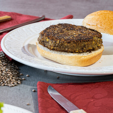 Hamburguesa de lentejas: receta vegana con todo el sabor 