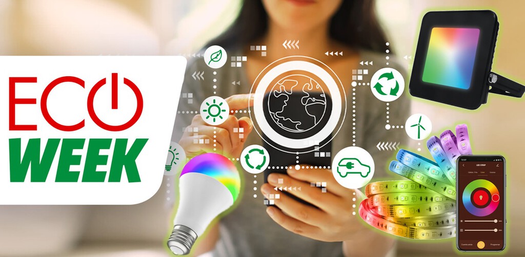 Eco Week en Media Markt: Rebajas de 3x2 en iluminación LED inteligente de Philips Hue y Muvit iO