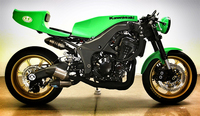 Kawasaki Z1000 by Eric Bostrom, tributo a su héroe, Gary Nixon