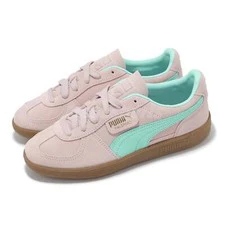 Puma Palermo Malva Niebla Como Nueva Goma Hombres Unisex Informal Estilo de Vida Zapatos 396463-23