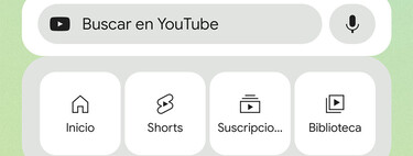 Estos son los dos nuevos widgets de YouTube que llegan a tu móvil Android