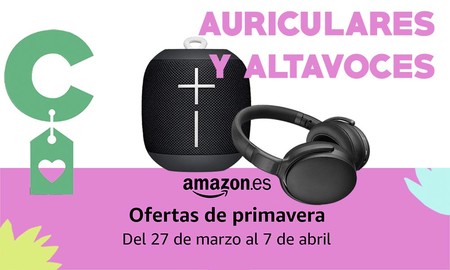 Ofertas de primavera de Amazon: auriculares y altavoces a mejor precio