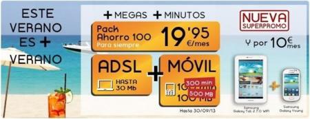 Jazztel mejora su oferta combinada de ADSL y móvil durante el verano