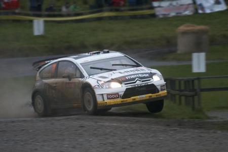 Petter Solberg es el más rápido del Shakedown británico
