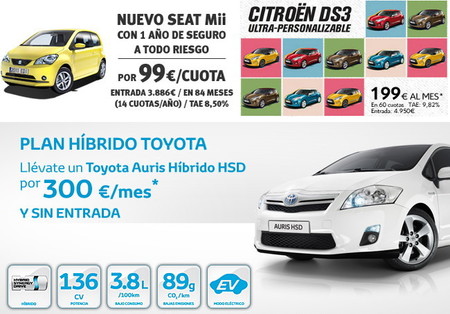 Ejemplos de financiaciones