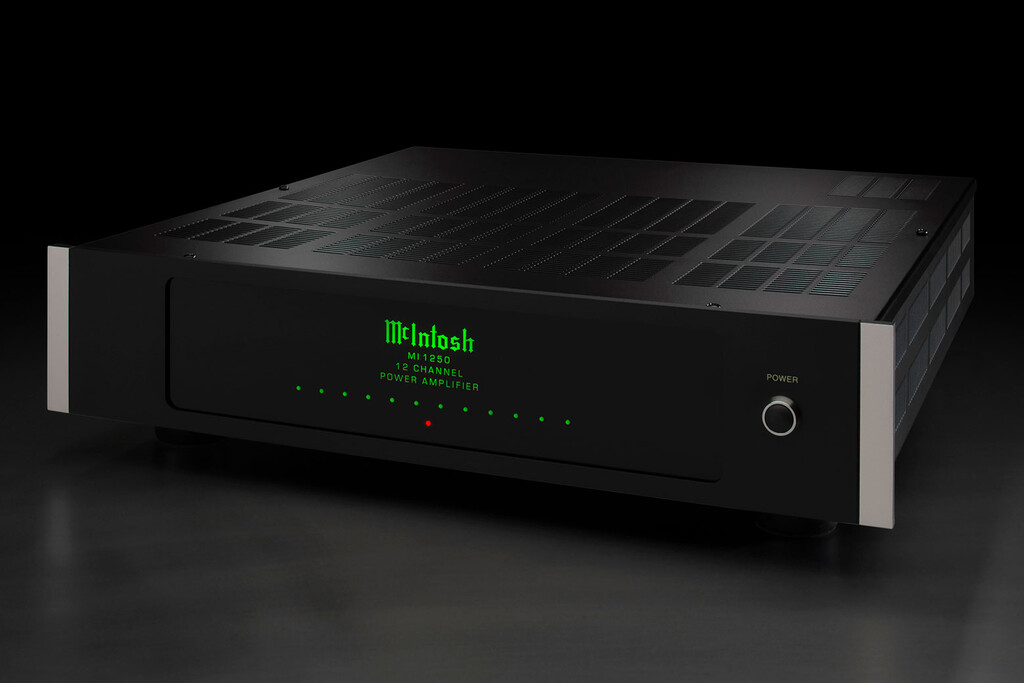 McIntosh ya tiene nuevo amplificador multicanal: el MI1250 promete hasta 12 canales de 90 vatios para alimentar tu home cinema