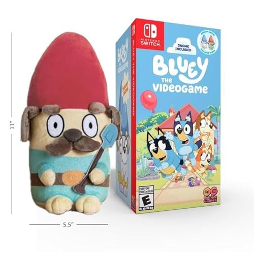 Bluey Gnome Plush Bundle Amazon Exclusive - Nintendo Switch