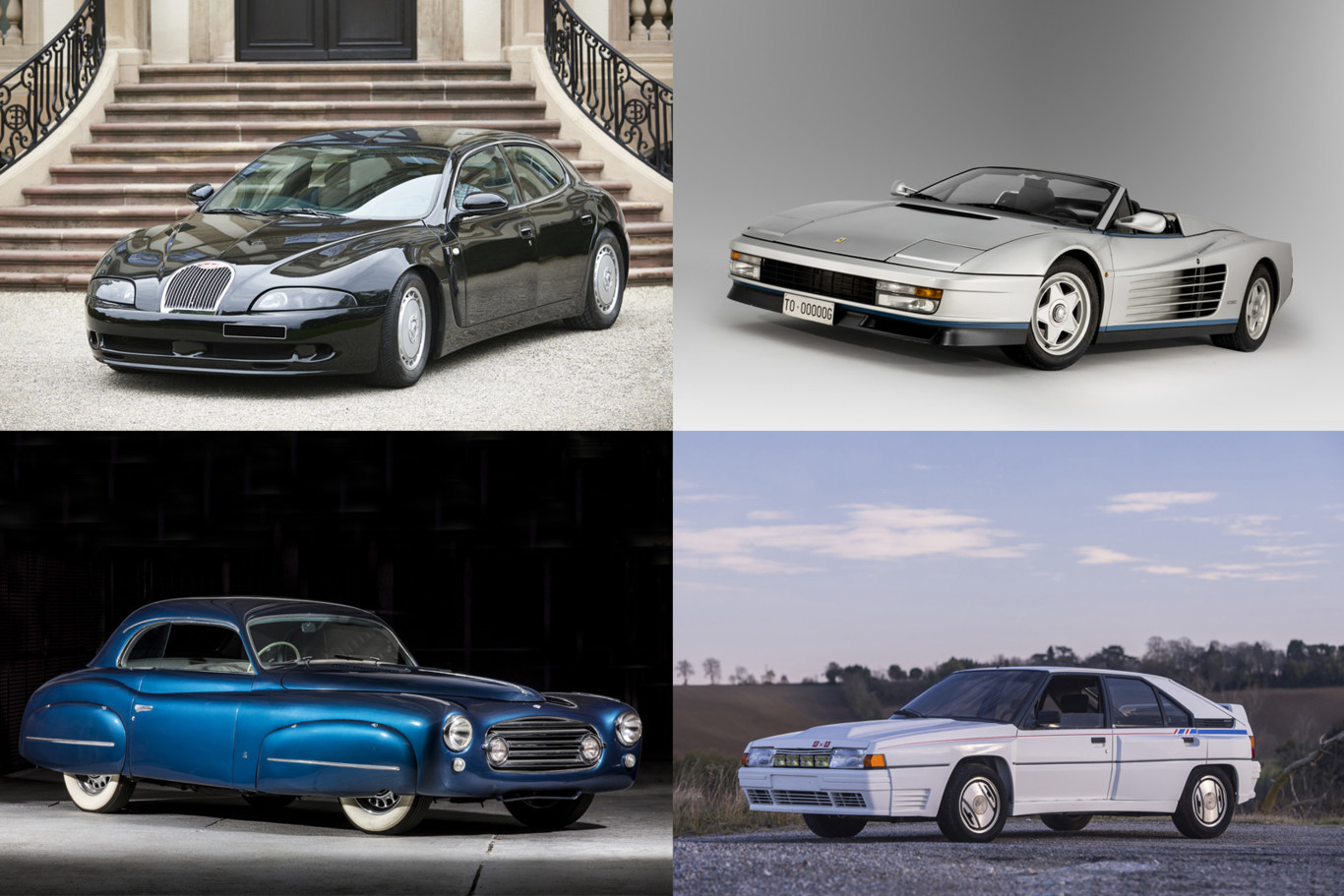 Bugatti EB112 y otras rarezas que Artcurial saca a subasta
