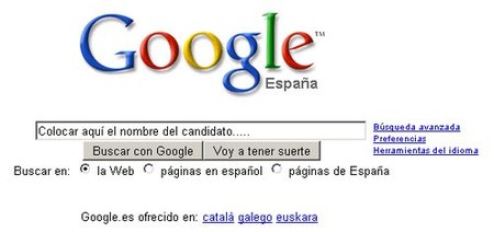 Búsqueda de candidatos: hay que poner su nombre en Google