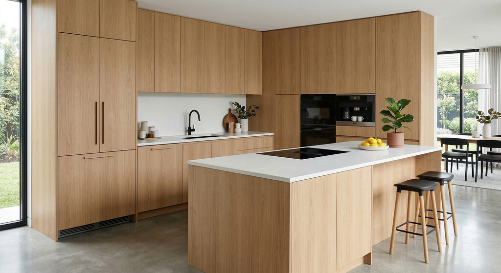 Las cocinas paneladas tienen un lado oscuro: estas son las pegas que no siempre te cuentan 