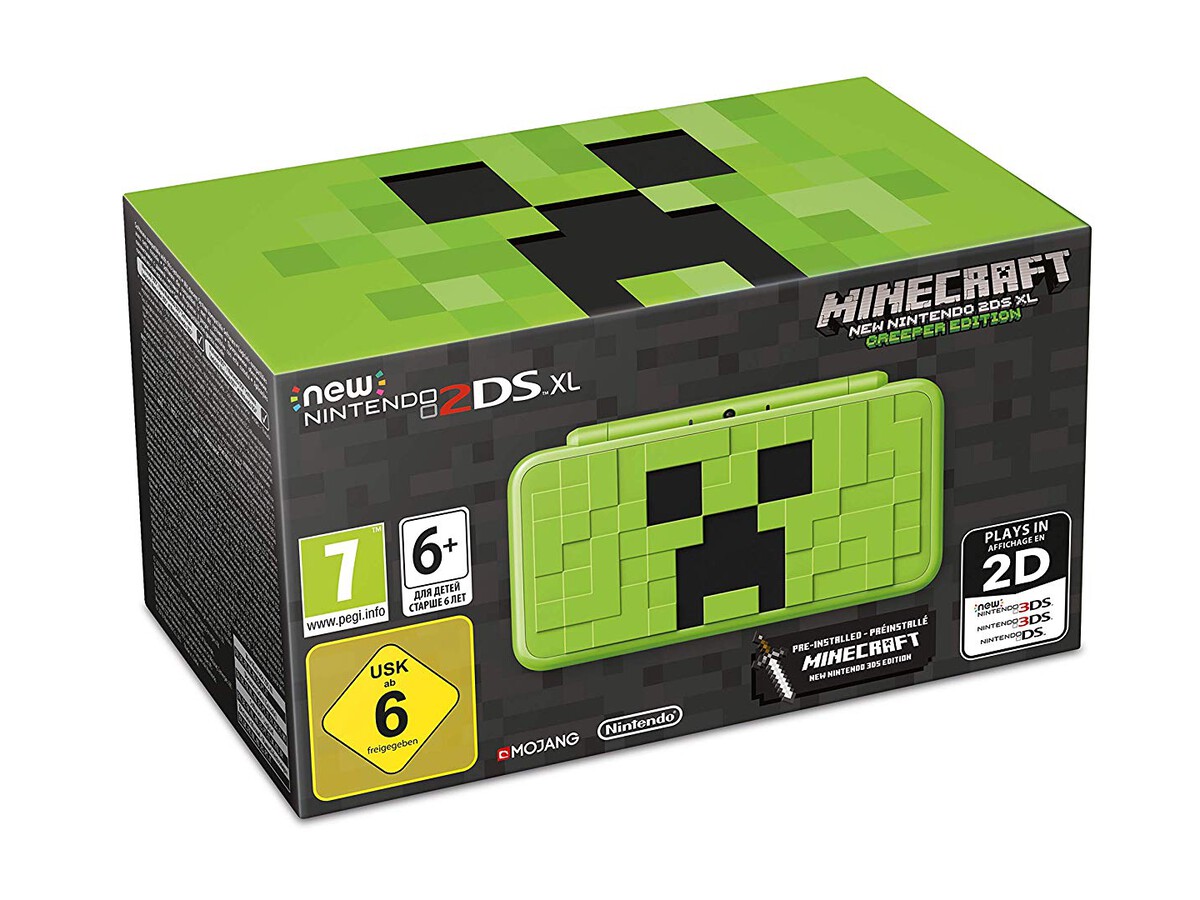 New Nintendo 2DS XL – Creeper Edition basada en Minecraft llegará