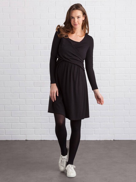 Vestido Evolutivo Cruzado De Embarazo Y Lactancia