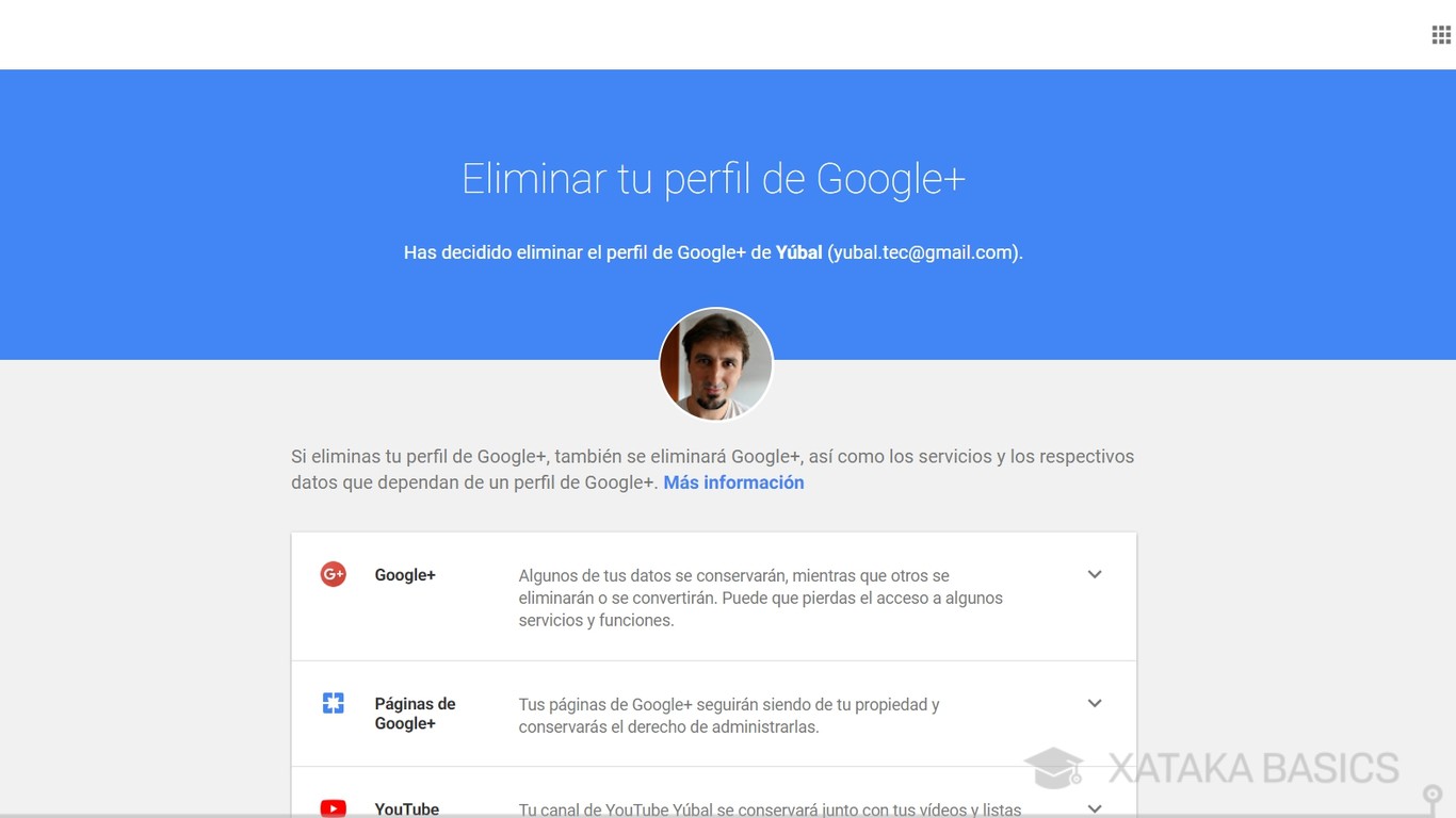 Cómo descargar tus datos y eliminar tu cuenta de Google+ sin borrar la ...