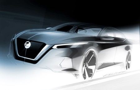 Nissan nos regala un teaser del nuevo Altima antes de su revelación en el Auto Show de Nueva York