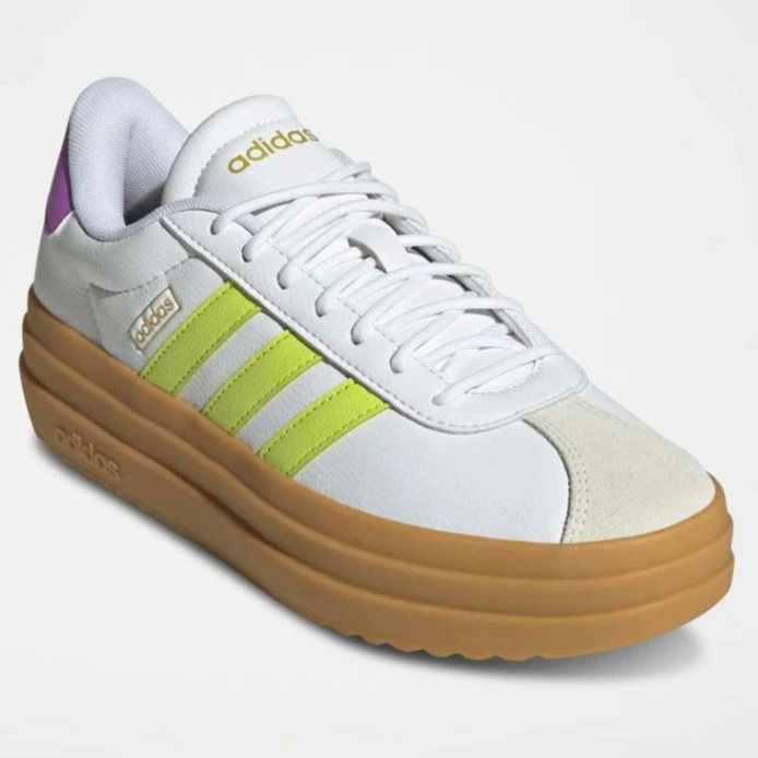 ADIDAS Zapatillas de piel con plataforma VL Court Bold Mujer