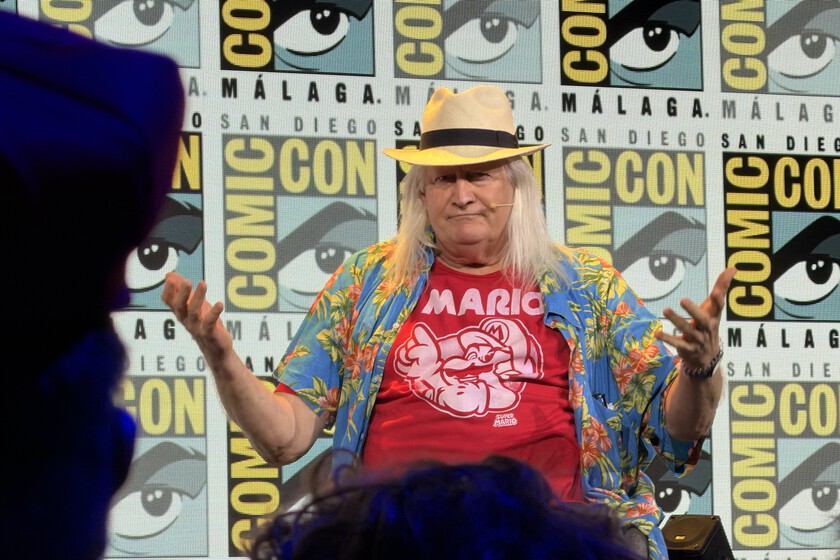 Charles Martinet, la voz de Super Mario, en Comic-Con Málaga 2026
