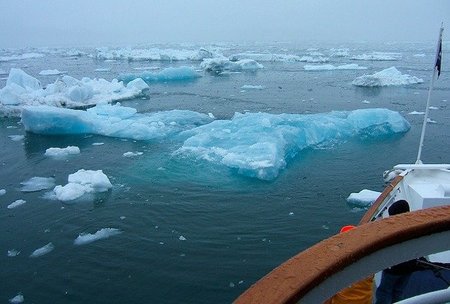 crucero por el hielo