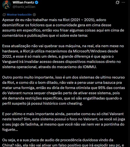 Riot Valorant Anticheat Hardware Destroza