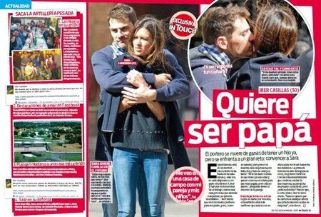 Si Iker Casillas quiere niños, nosotros le ponemos la guardería