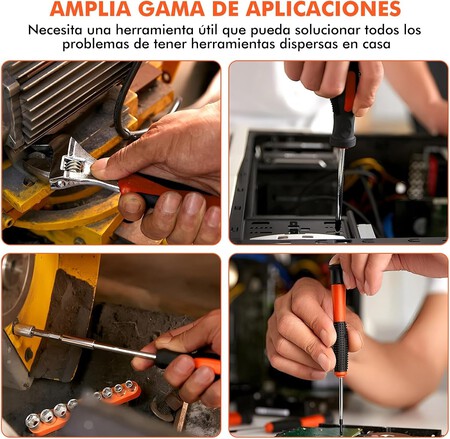 Caja De Herramientas 82 En 1 Kit De Herramientas Para El Hogar Oferta Amazon