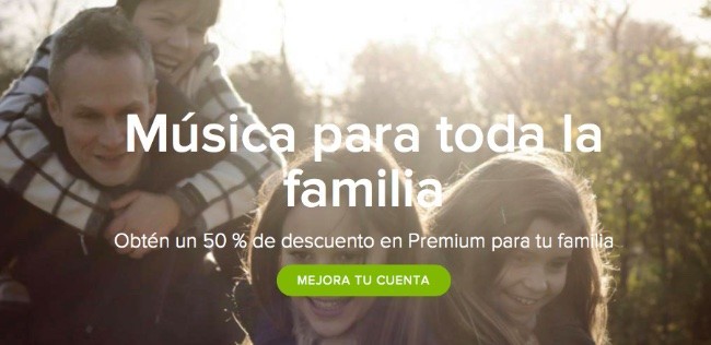 Precios Spotify Familiar