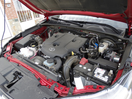 Prueba Toyota Hilux Motor