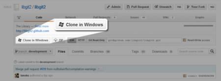 Cliente oficial de GitHub para Windows