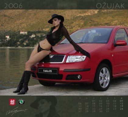 Calendario Skoda Marzo 2006