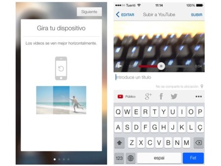 YouTube Capture se convierte en la primera aplicación de Google optimizada para iOS 7