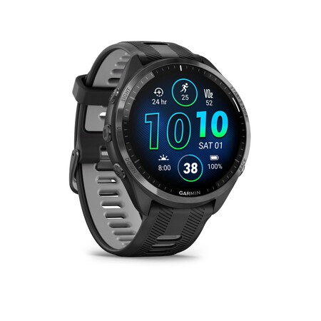 Reloj Conectado Multideporte Gps Cardio Garmin Forerunner 965 Negro Gris