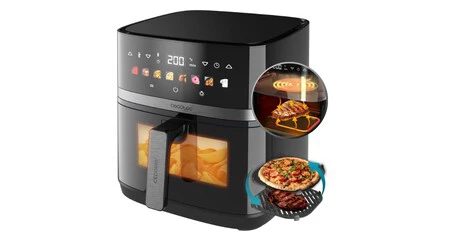 Freidora De Aire Cecotec Cecofry Grill Duoheat 8000