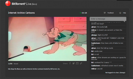 BitTorrent lanza BitTorrent Live, a la conquista del streaming en la red