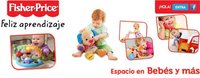 Nuevo Espacio Fisher Price en Bebés más