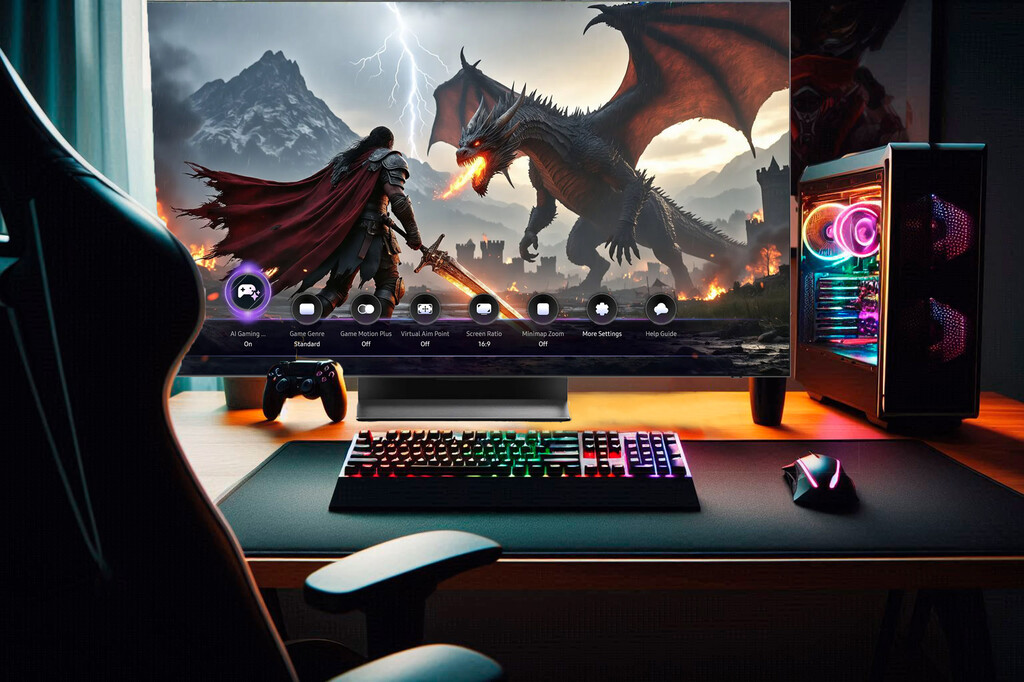 Samsung tiene claro que una Smart TV OLED de 48 pulgadas tiene más sentido que nunca: su objetivo no es ver la tele, es el gaming 