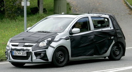 Primera foto espía del Hyundai i20, sustituto del Getz