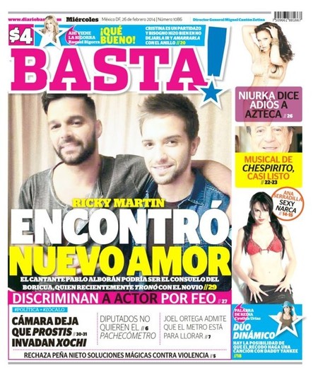 Y después de la foto, llegan los rumores para Ricky Martin y Pablo Alborán