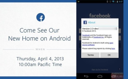 Facebook podría lanzar el jueves su propio launcher para Android