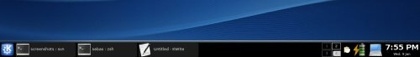 KDE 4 panel
