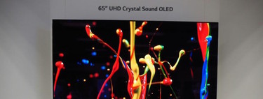 Estos nuevos paneles OLED de LG no necesitan altavoces, ya que emiten el sonido directamente desde la pantalla