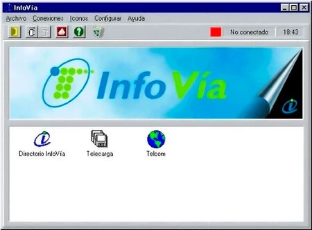 Acceso a Internet a través de InfoVía. Imagen de Movistar