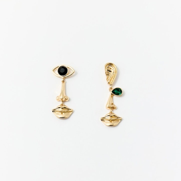 Sfera
Pendientes caras irregulares