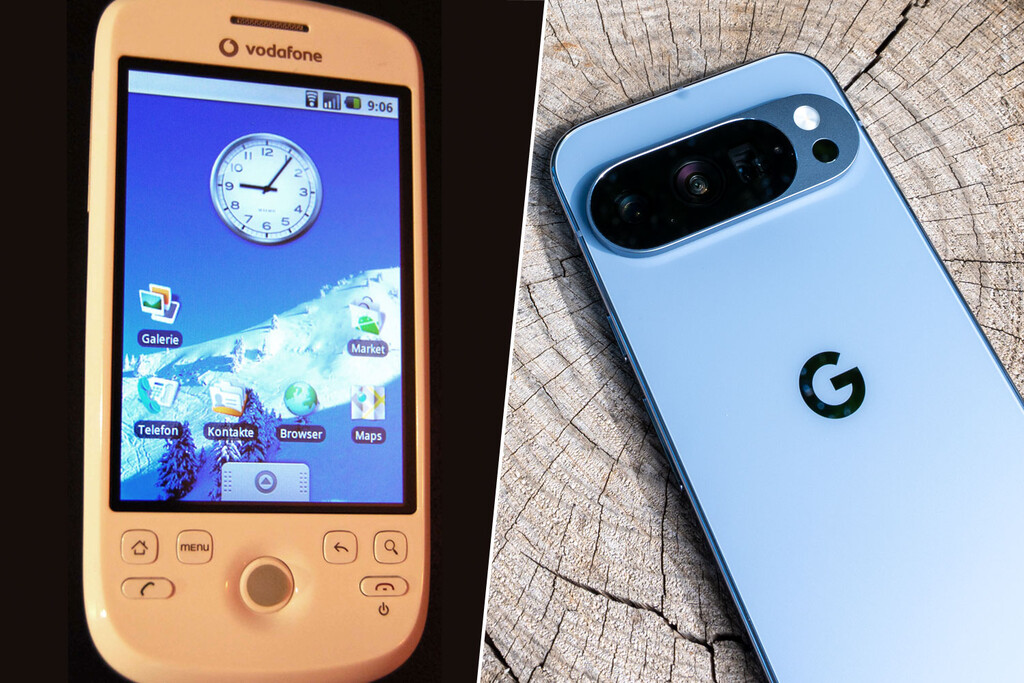 Del HTC Magic al Pixel 10: así ha cambiado Android. Y yo con él 