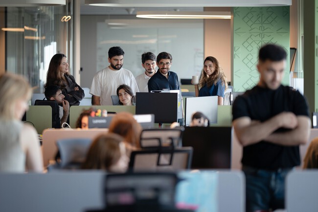 Equipos en la oficina