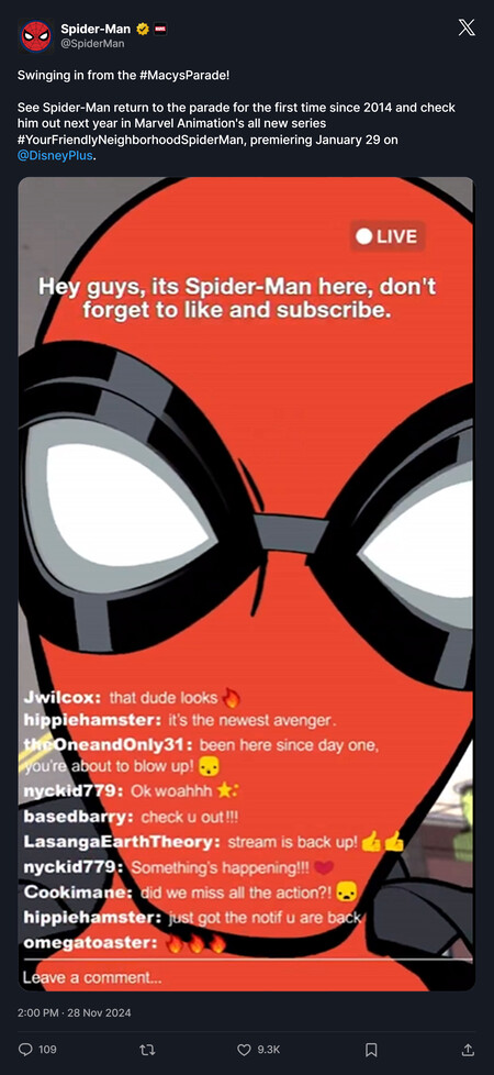 Brandbird Spider Man