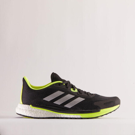 Adidas Supernova Unite Hombre Negro Amarillo Zapatillas Running