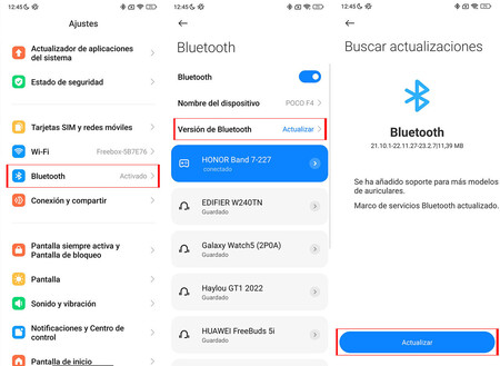 O que há de novo nesta atualização do Bluetooth?