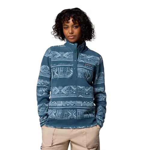 Columbia Benton Springs - Sudadera Estampada de Forro Polar Mujer